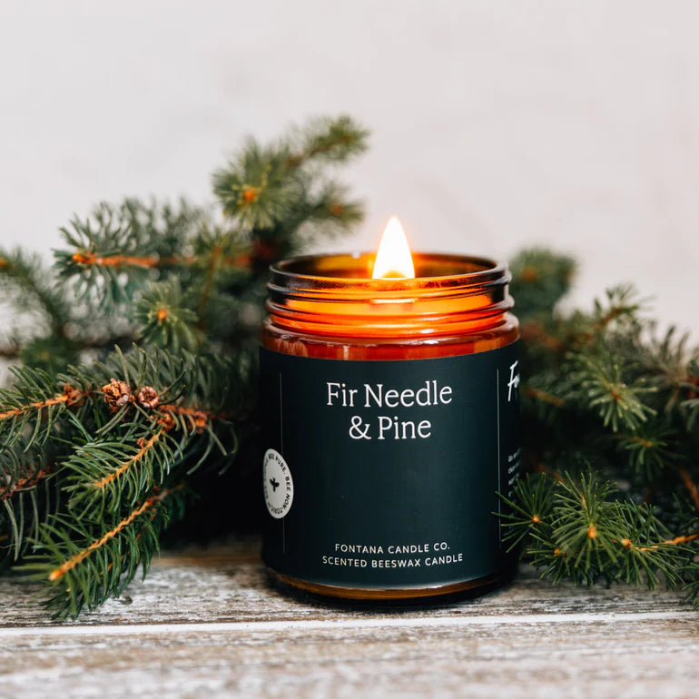 Fir Needle & Pine Essential Oil Candle - Mindful Essentials