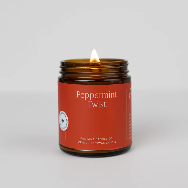 Peppermint Twist Essential Oil Candle - Mindful Essentials