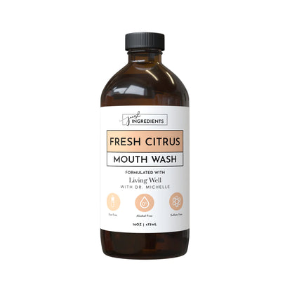 Remineralizing Mouth Wash (Fresh Citrus) - Mindful Essentials